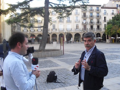 Entrevista de TVR a Ángel Varea