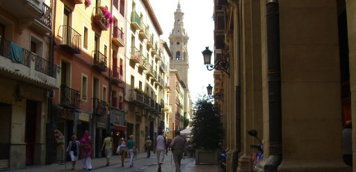 Turistas en Logroño