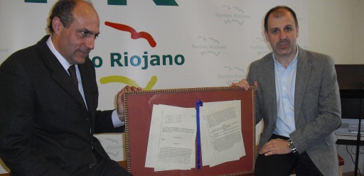 Miguel González de Legarra y José Toledo