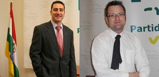 Dos de los candidatos a Logroño