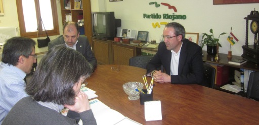 Reunión del Partido Riojano con Proyecto Hombre La Rioja