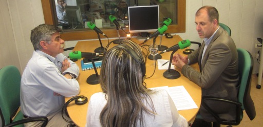 Miguel González de Legarra y Ángel Varea