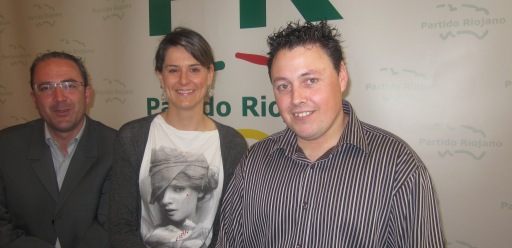 Rueda de prensa candidato Lardero