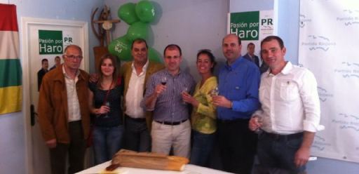 Visita del Partido Riojano en Haro