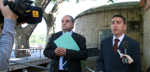 Jacinto Salazar y Emilio Lasanta