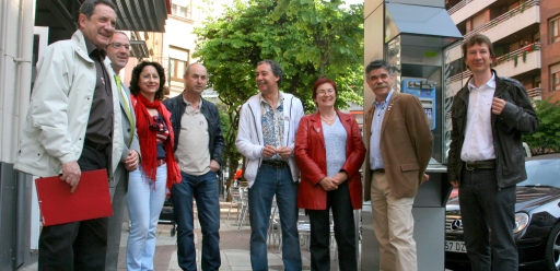 Reunión con comerciantes, hosteleros y vecinos de la calle San Antón
