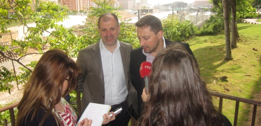 Miguel González de Legarra y Miguel Gómez Ijalba