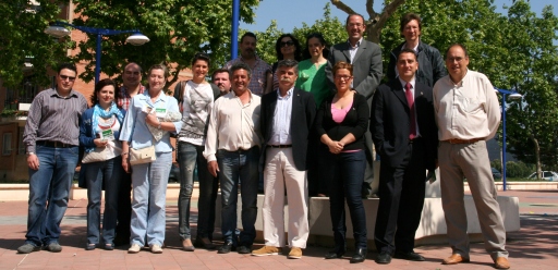 Visita de los candidatos regionalistas a La Estrella