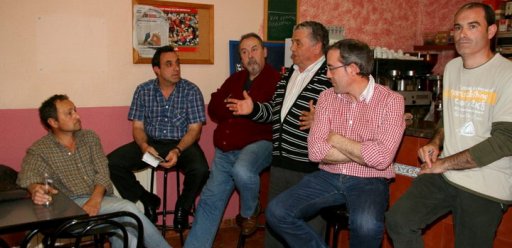 Mitin en Los Molinos de Ocón