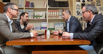 Daniel González, Rubén Antoñanzas, Rubén Gil y Miguel González de Legarra.