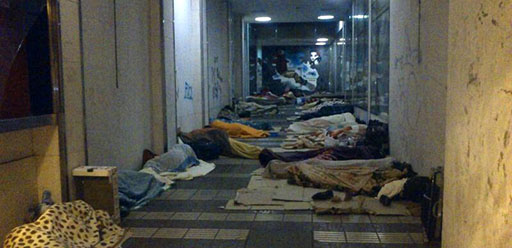 Temporeros en Logroño