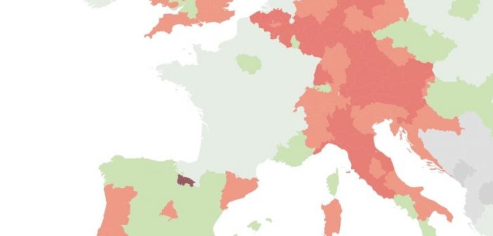 Mapa Eurostat