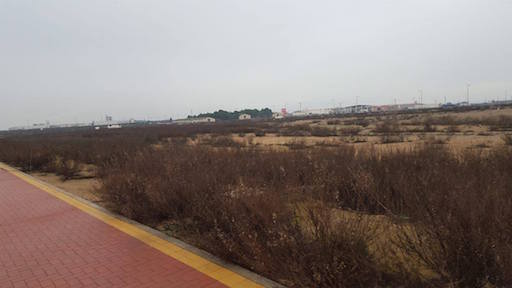 Imagen que presenta actualmente el polígono