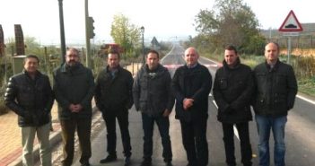 Inauguración de la mejora de la LR-208 en Hormilleja