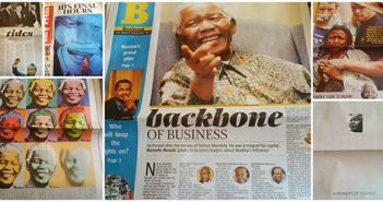 Periódicos sudafricanos recogen el fallecimiento de Nelson Mandela