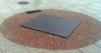 Espacio donde estaba situada la fuente.